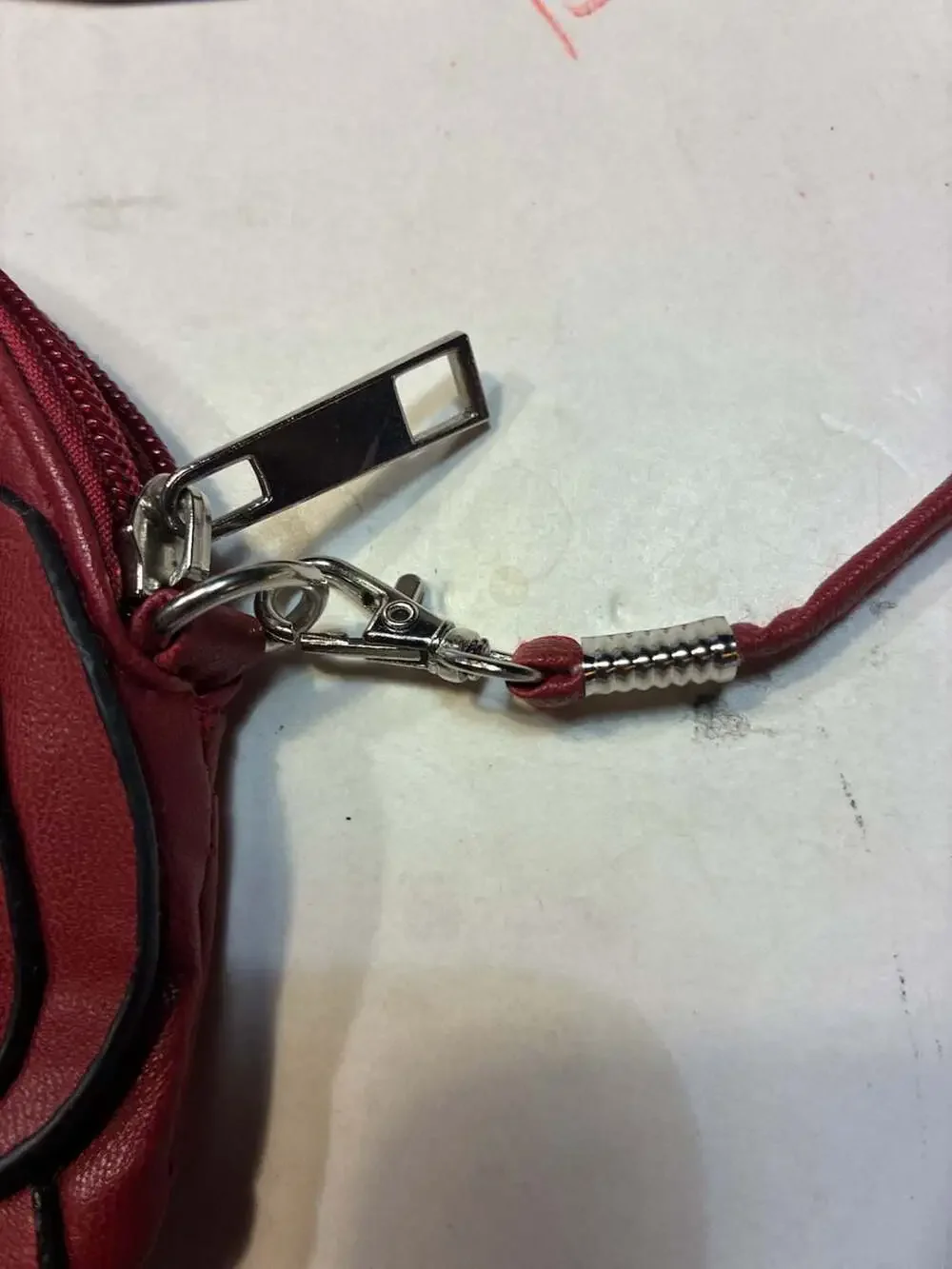 Red Faux Leather Floral Rose Shaped Crossbody Purse with Removable Strap
